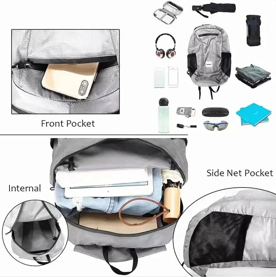 Ultralight Foldable 20L Hiking Backpack - Simples Market