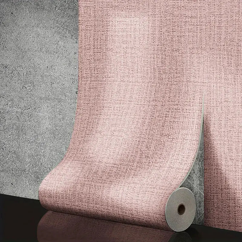 LinenLux 3D Foam Self Adhesive Wallpaper With Thickened Waterproof Backing For Moisture And Mold Protection