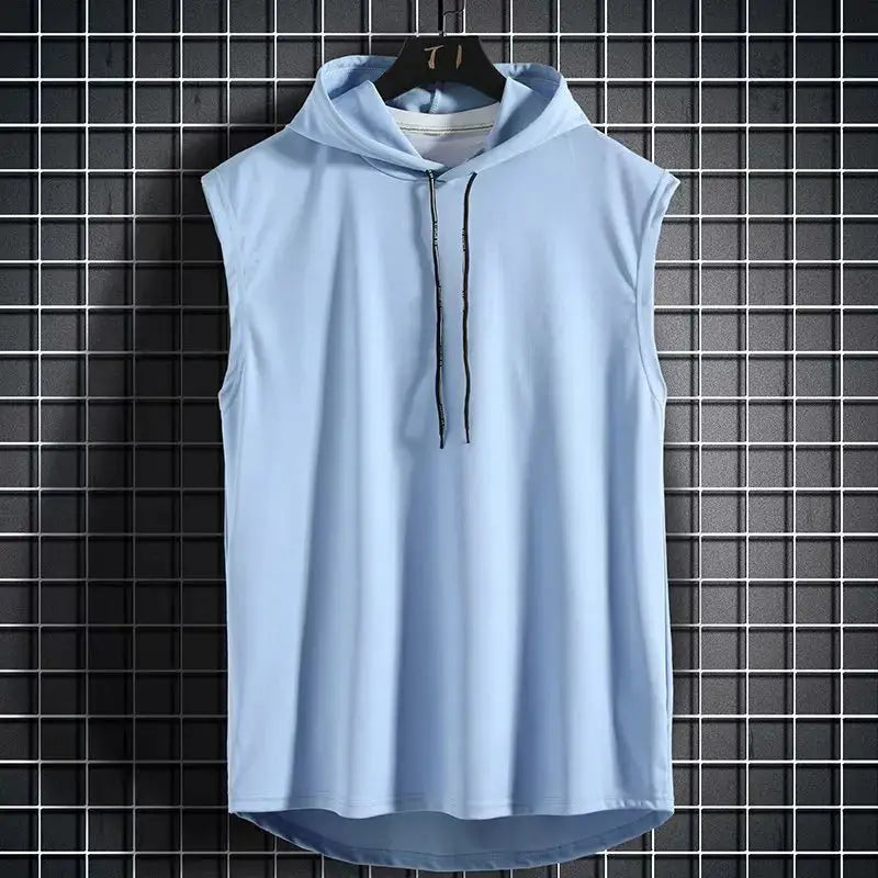 Solid Color 2023 Mens Tank Top Vest Sleeveless Tee Unisex Casual Vest For Spring Summer Autumn