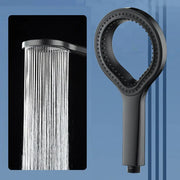 Ring-design handheld rainfall shower head by Simples Market, high-pressure bathroom booster