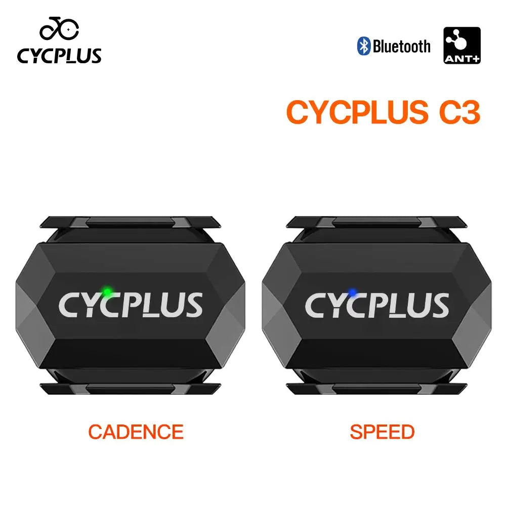 CycPlus C3 Cadence Speed Dual Sensor Bike Computer ANT Plus Bluetooth Waterproof GPS Cycling