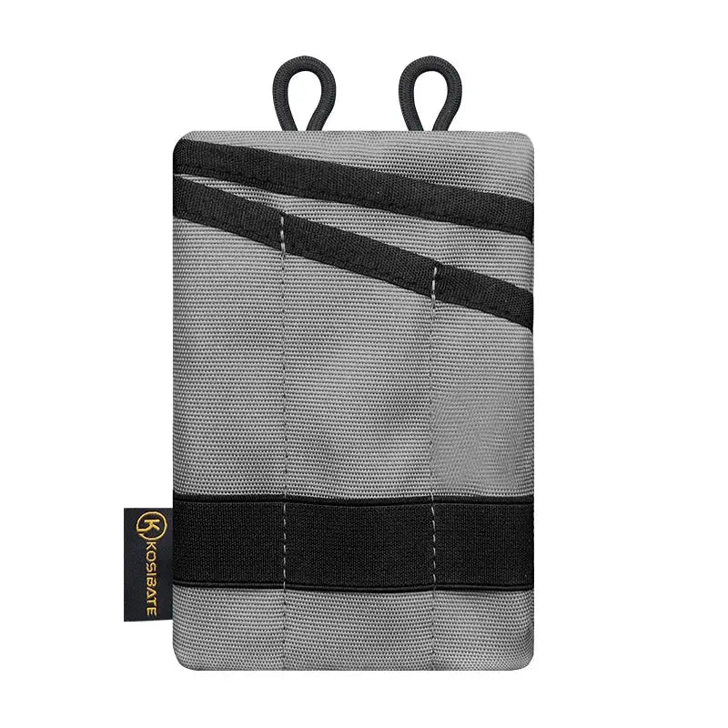 Kosibate Tactical EDC Molle Pouch Mini Wallet Card Holder Belt Waist Pack Durable Nylon Camping Hiking Hunting Outdoor