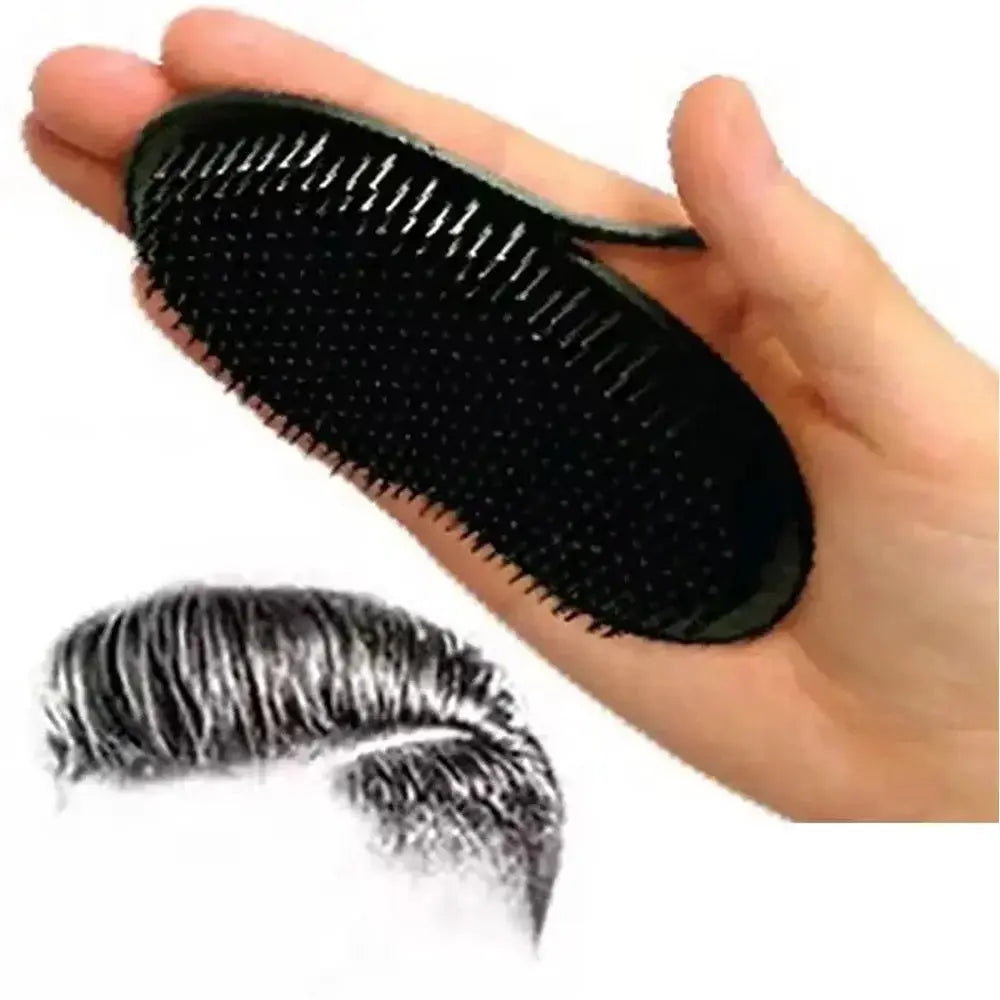 Multifunctional Pocket Hair Brush Palm Grip Comb Massage Hairbrush For Men Portable For Home Travel
