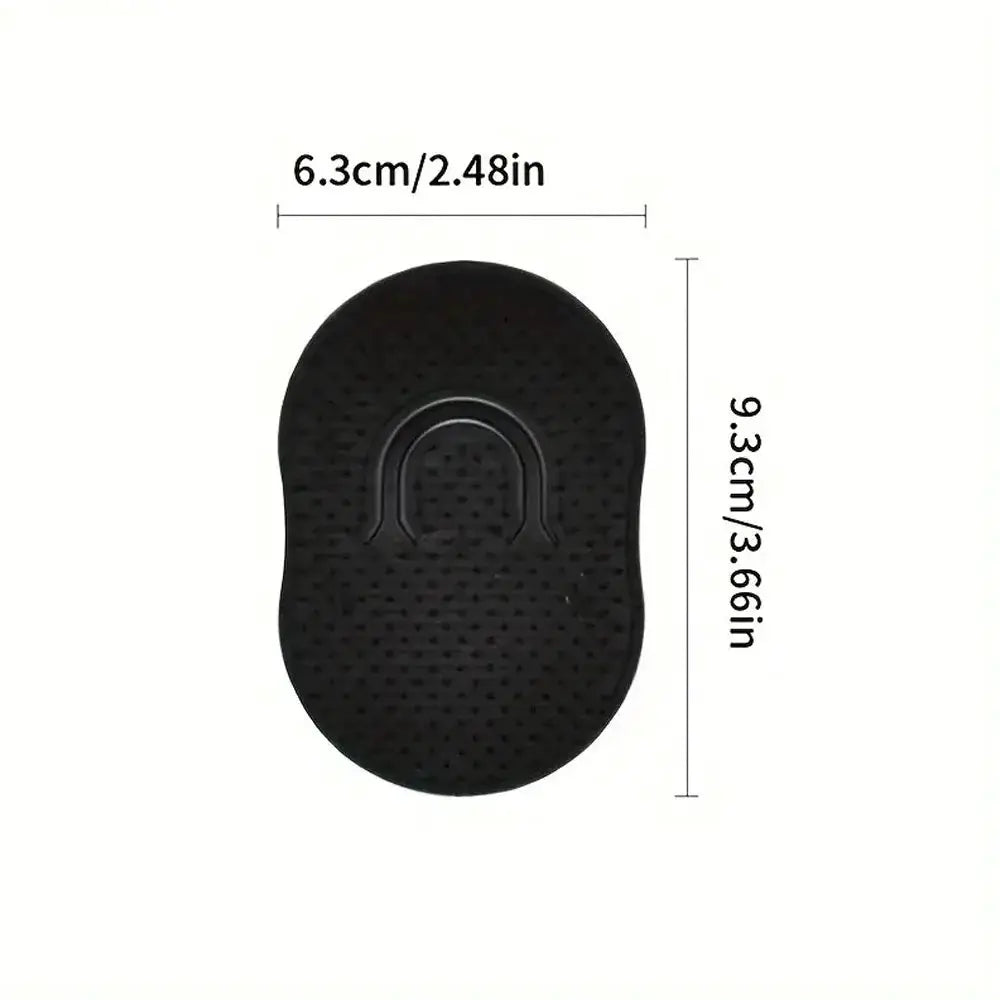 Multifunctional Pocket Hair Brush Palm Grip Comb Massage Hairbrush For Men Portable For Home Travel
