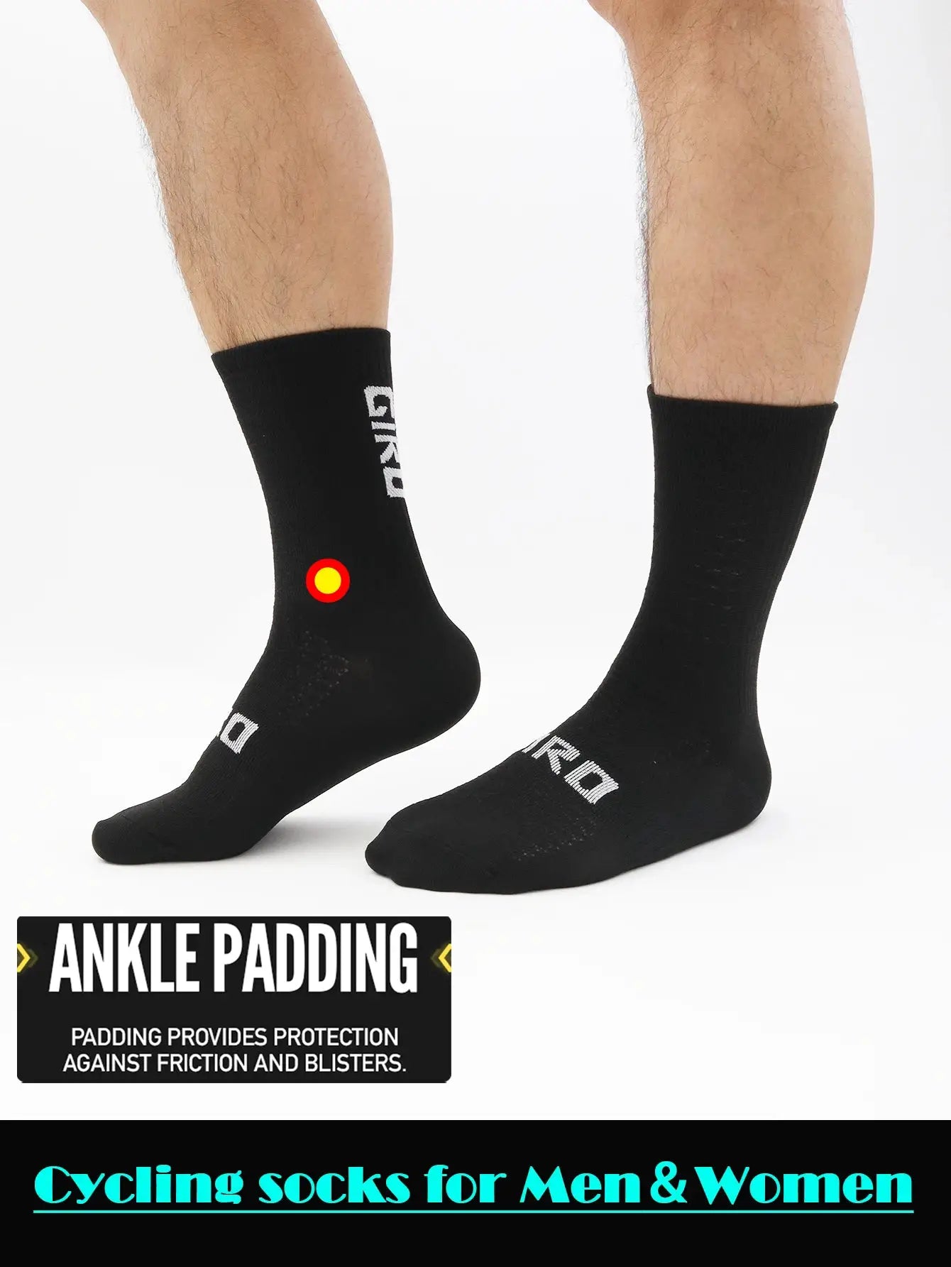 Professional Cycling Socks And Compression Socks Breathable For Men And Women For Running And Basketball