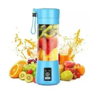 Mini USB Rechargeable Cordless Blender Portable 6 Blades Personal Travel Smoothies