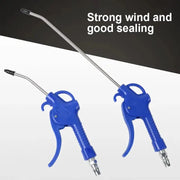 Air Blow Gun High Flow For Compressor With Angled Bent Nozzle Short Style Pneumatic Tool Three Colors Available