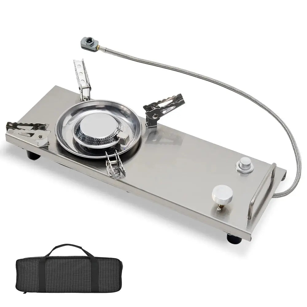Pandatour IGT 0.5UNT Gas Stove Folding Outdoor Camping Table Stove With One Click Ignition High Firepower Burner
