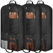 TravelPro Gusseted Hanging Garment Bag With Zipper Closure For Shirts Coats And Dresses Wrinkle Free For Travel