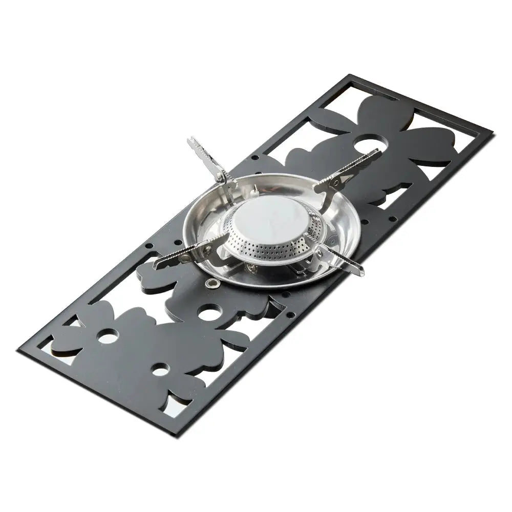 Pandatour IGT Camping Stove With Super High Firepower Stainless Steel Tabletop Desktop One Touch Folding Stove