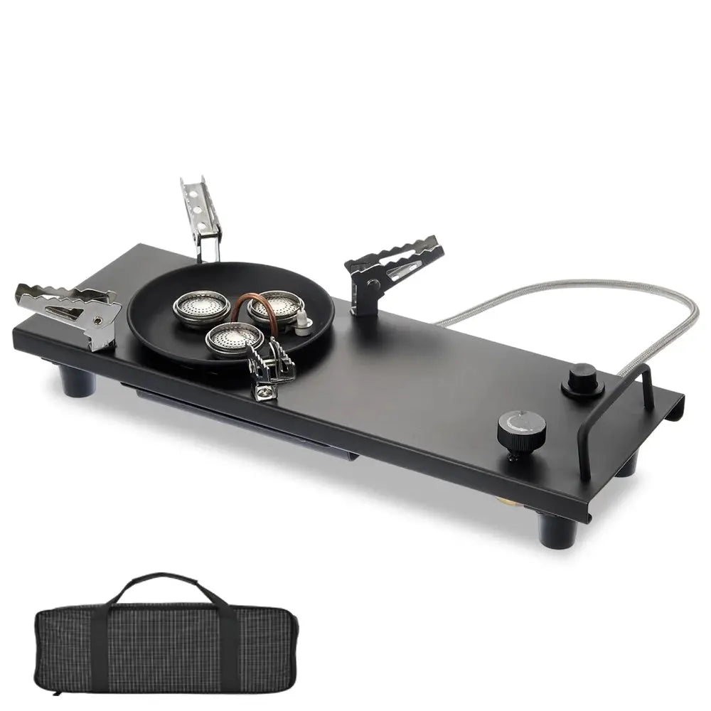 Pandatour IGT 0.5UNT Gas Stove Folding Outdoor Camping Table Stove With One Click Ignition High Firepower Burner