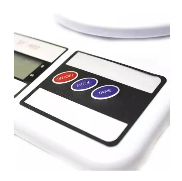 Digital Precision Kitchen Scale 10kg for Nutrition and Diet Compact Food Weighing Scale