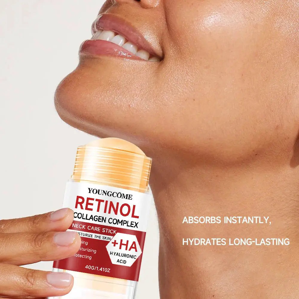 Retinol Face and Neck Treatment Bar with Firming Elasticity Improve Loose Skin Lotion Moisturizes and brightens skin products - Simples Market