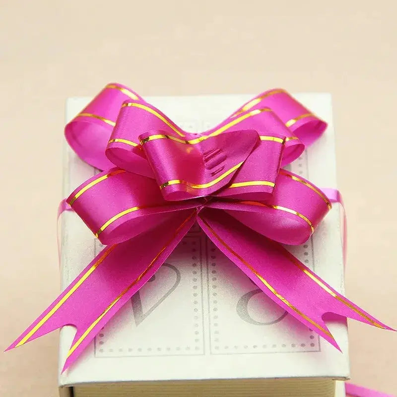 100 Pcs Ribbon Pull Bows Bulk Pack For Party Wedding Christmas Tree Gift Wrapping And Decor