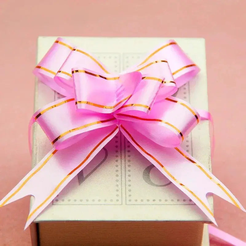 100 Pcs Ribbon Pull Bows Bulk Pack For Party Wedding Christmas Tree Gift Wrapping And Decor