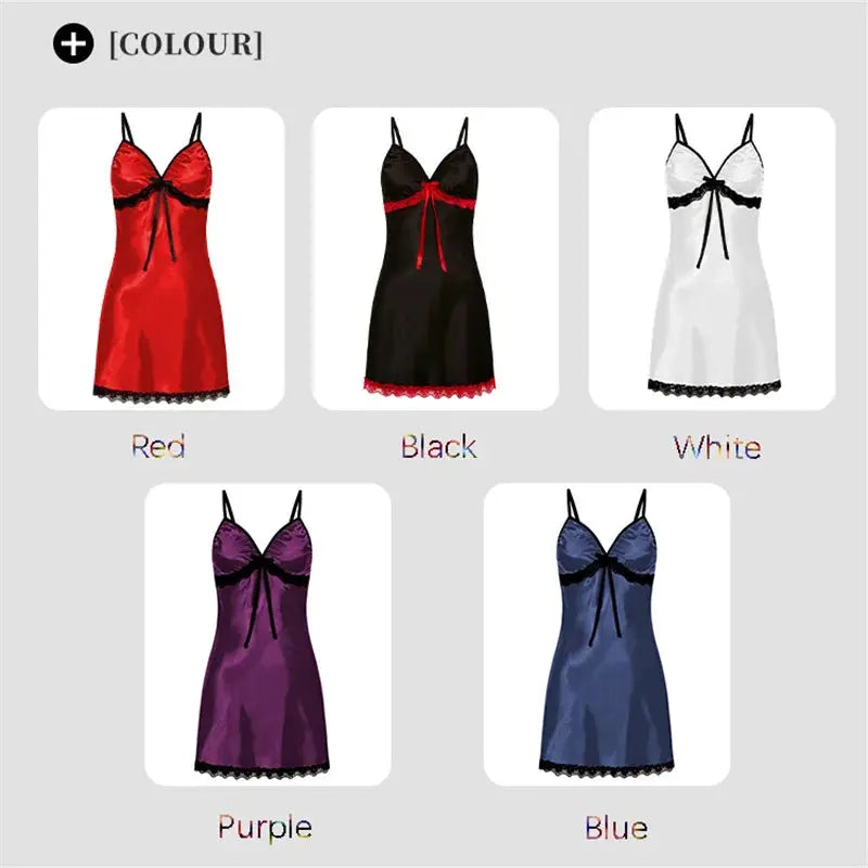 Aurora Lace Suspender Nightgown Plus Size Sleeveless V Neck Pajama Set Available In Multiple Colors