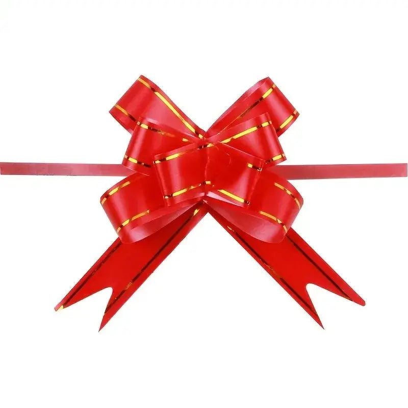 100 Pcs Ribbon Pull Bows Bulk Pack For Party Wedding Christmas Tree Gift Wrapping And Decor