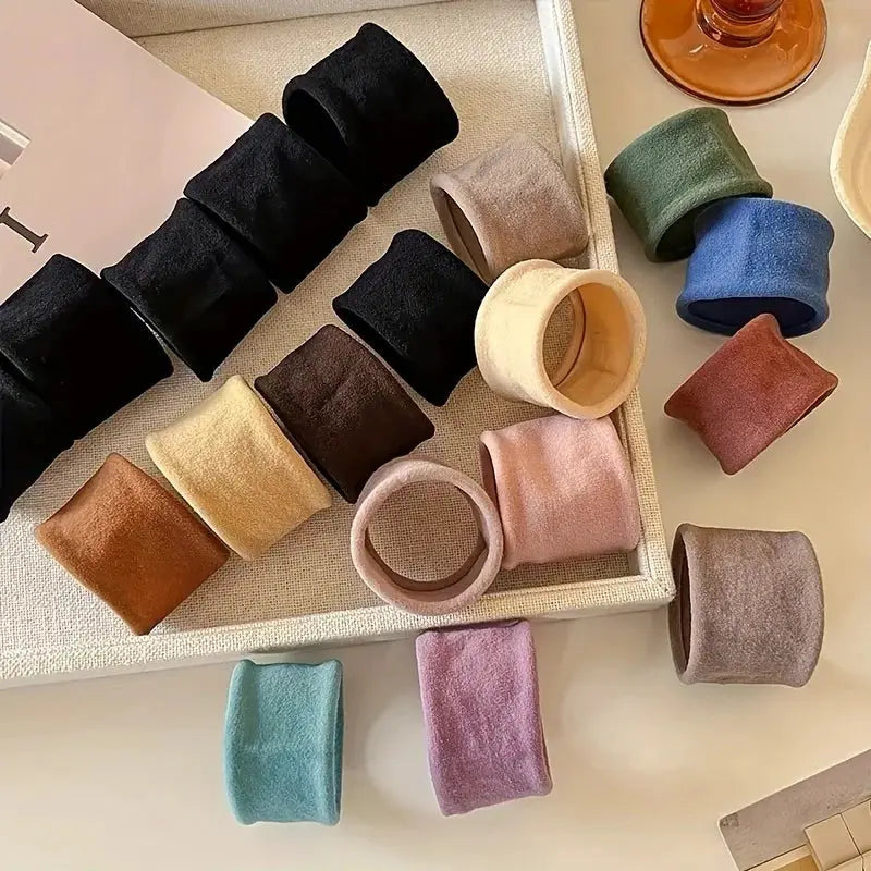 Colorful Nylon Elastic Hair Bands For Women And Girls Set Of 5 10 20 Pcs Ponytail Holders Hair Ties Scrunchies