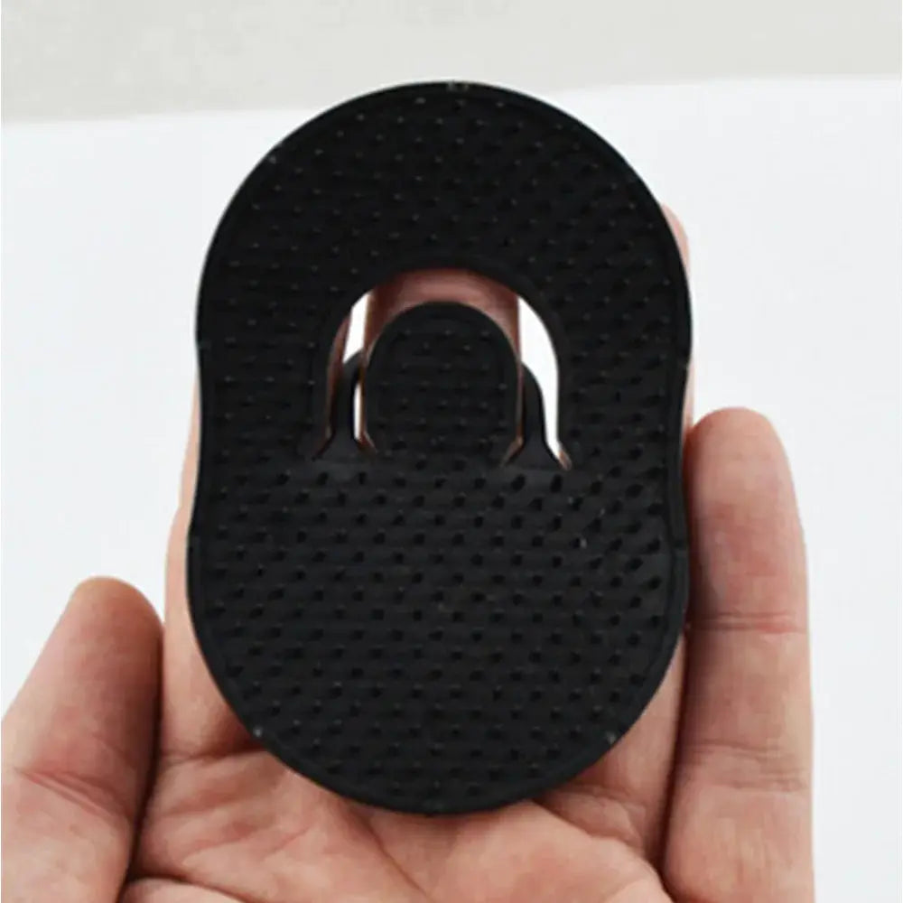 Multifunctional Pocket Hair Brush Palm Grip Comb Massage Hairbrush For Men Portable For Home Travel
