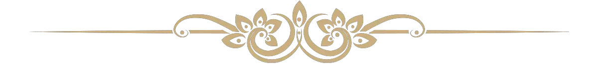 Simples Market logo banner featuring ornate gold scrollwork