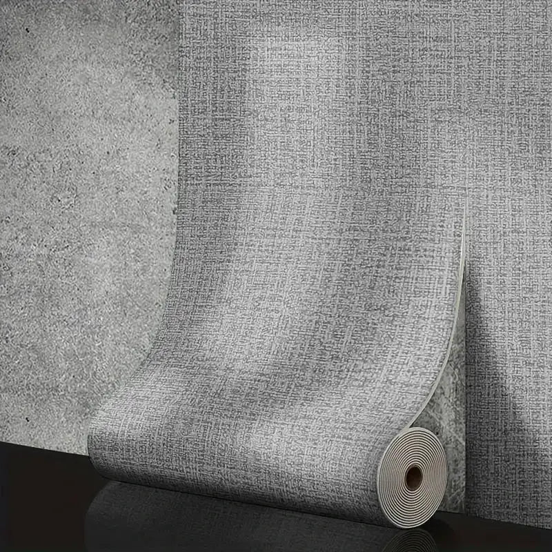 LinenLux 3D Foam Self Adhesive Wallpaper With Thickened Waterproof Backing For Moisture And Mold Protection