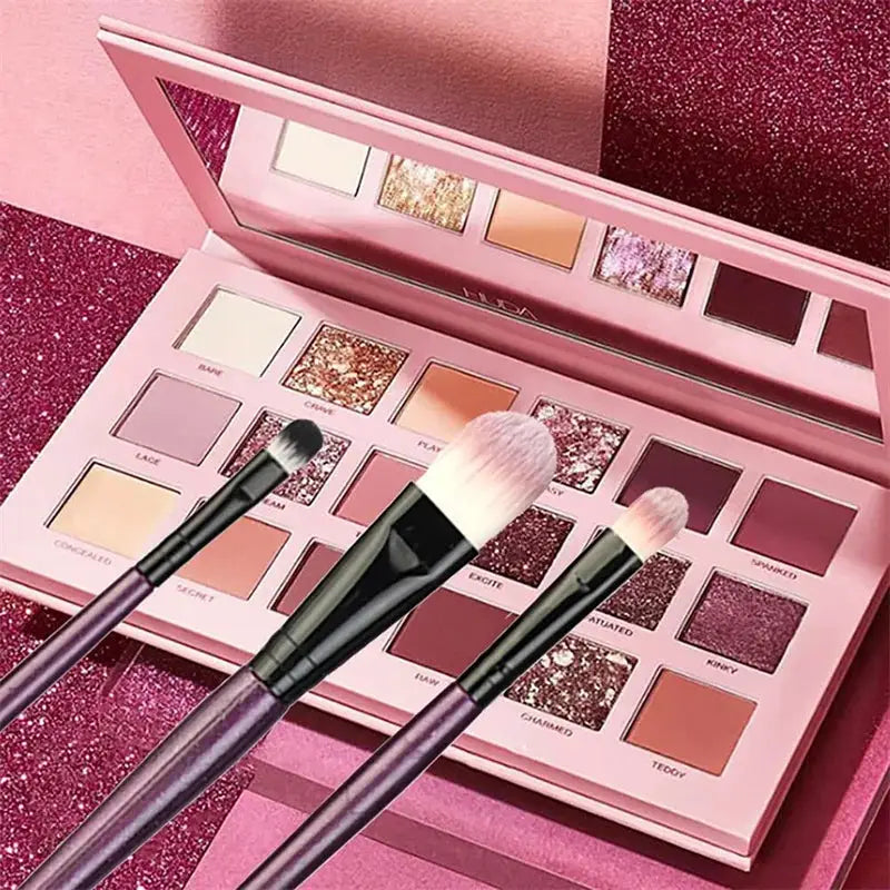 CosmoBeauty 20 Piece Makeup Brush Set Premium Synthetic Hair For Flawless Blending On Cheeks Eyes And Foundation