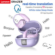 ERAZER XT66PRO Bluetooth Earphones With AI Translator Real Time Translation For 135 Languages And 13 Hour Battery