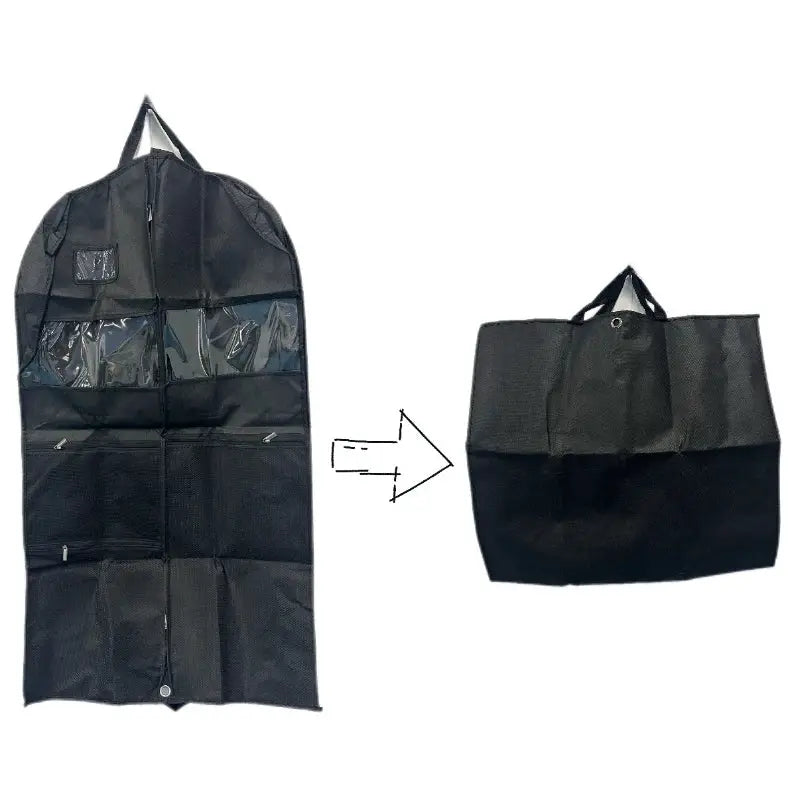 TravelPro Gusseted Hanging Garment Bag With Zipper Closure For Shirts Coats And Dresses Wrinkle Free For Travel