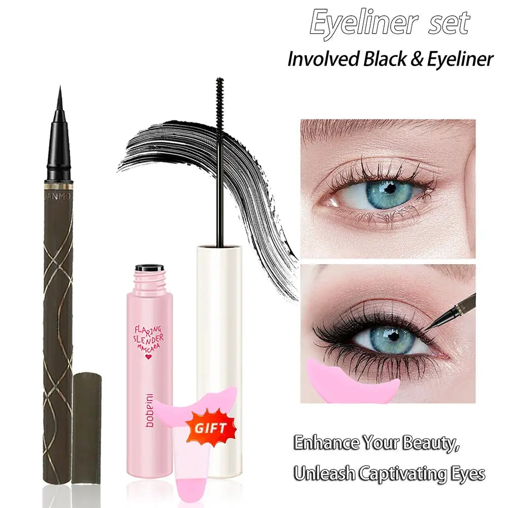 Silk Fiber Curling Mascara With Ultra Fine Brush For Precision Lengthening And Volumizing Waterproof Smudge Proof