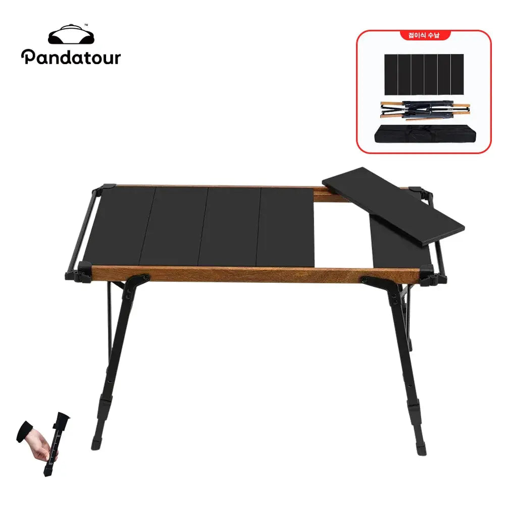 Pandatour IGT Camping Stove With Super High Firepower Stainless Steel Tabletop Desktop One Touch Folding Stove