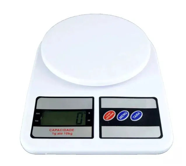 Digital Precision Kitchen Scale 10kg for Nutrition and Diet Compact Food Weighing Scale