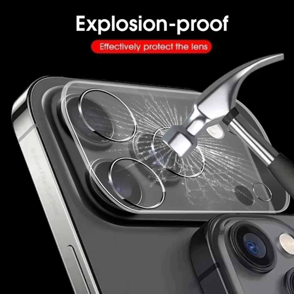 4-pack camera lens protectors for iPhone 17 Pro Max and Air 17/16/15/14 Pro Max Plus, tempered glass by Simples Market