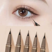SilkLine 0.05mm Ultra Slim Liquid Eyeliner Waterproof Quick Drying Long Lasting 4 Color Set