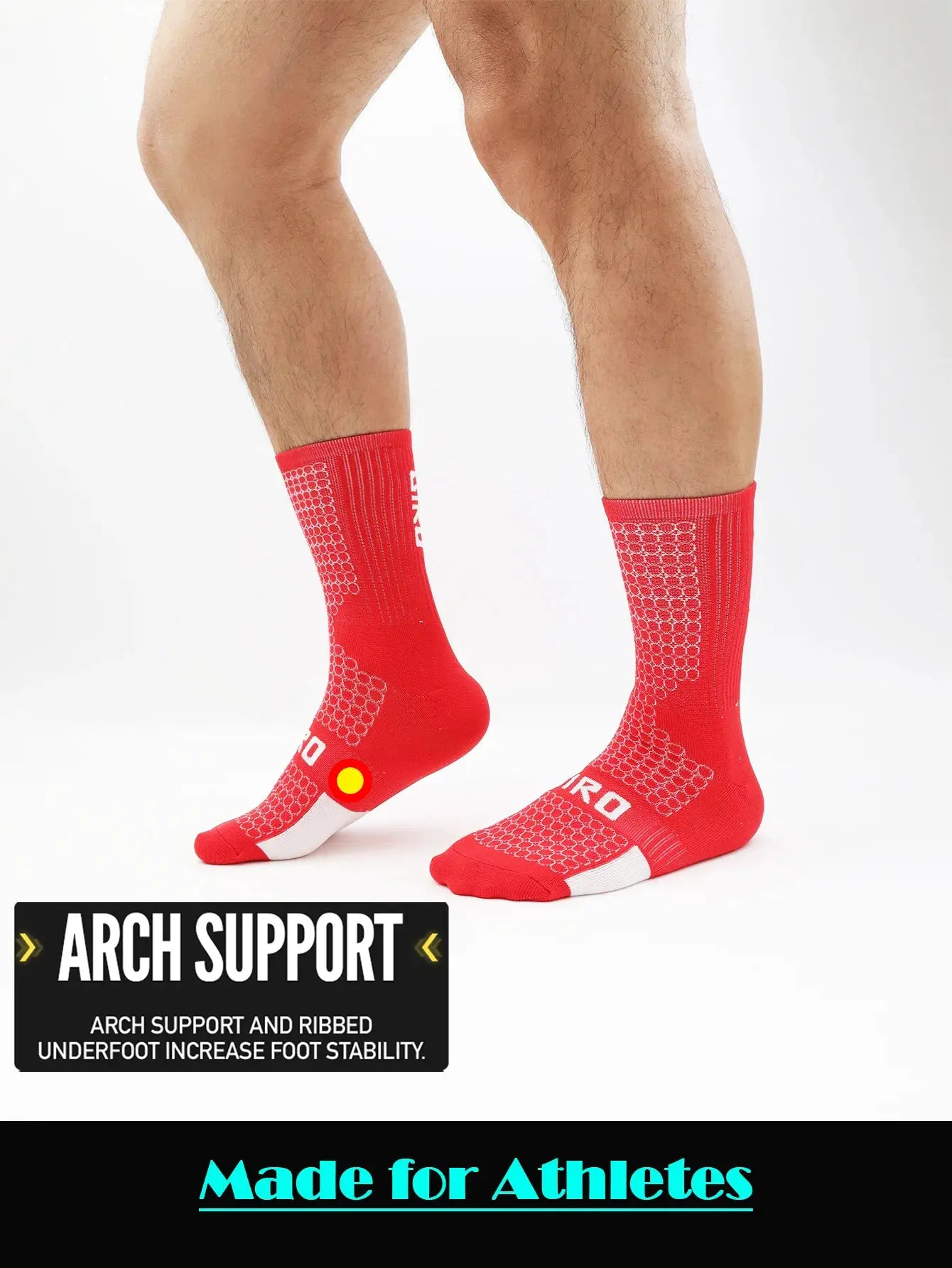 Professional Cycling Socks And Compression Socks Breathable For Men And Women For Running And Basketball
