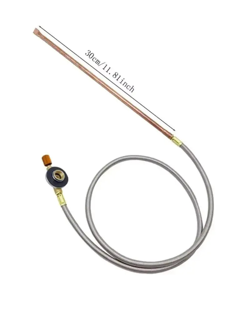 Simples Market Pandatour charcoal fire igniter spray gun with copper tube (30 cm) and flexible hose