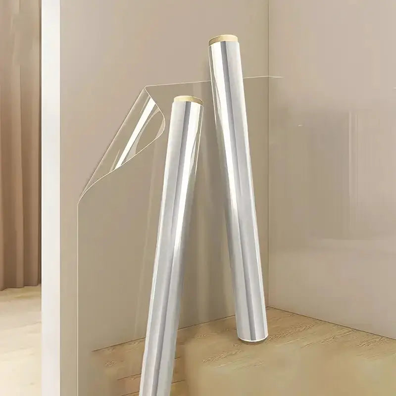 Simples Market 45cm transparent electrostatic adsorption protective film set of three rolls for kitchen oilproof walls