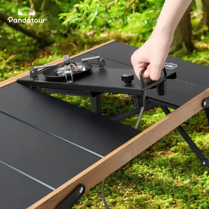 Pandatour IGT 0.5UNT Gas Stove Folding Outdoor Camping Table Stove With One Click Ignition High Firepower Burner