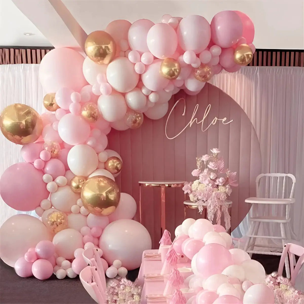 Balloon Garland Arch Kit Birthday Party Decoration Foil Balloons For Baby Shower Weddings And Events