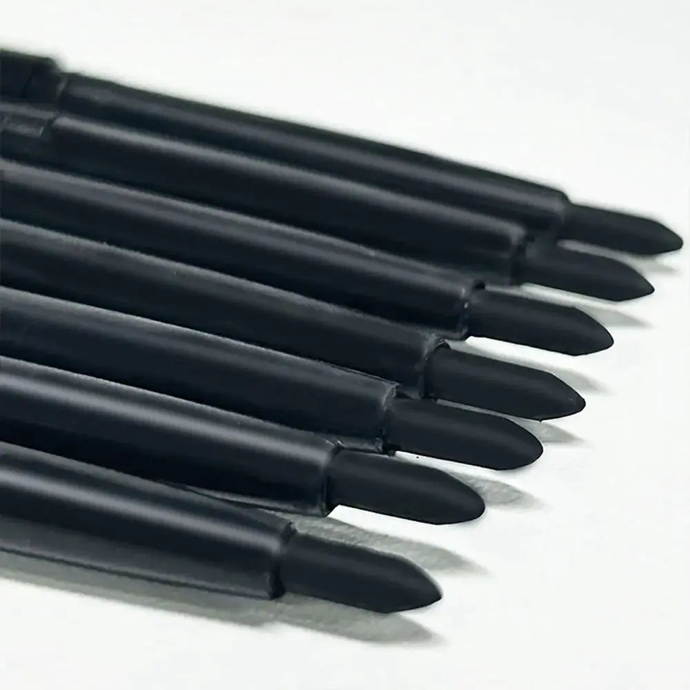 NovaLine 5 Pack Waterproof Black Eyeliner Pencils Long Lasting Smudge Proof Easy Glide Formula
