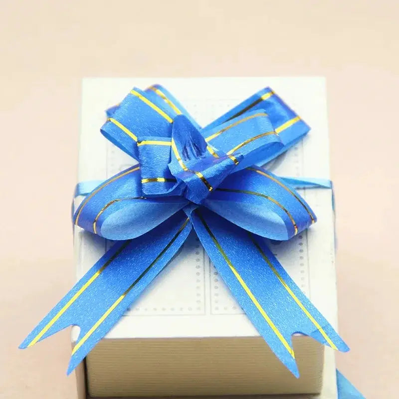 100 Pcs Ribbon Pull Bows Bulk Pack For Party Wedding Christmas Tree Gift Wrapping And Decor