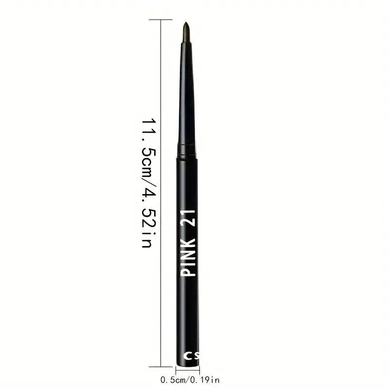 NovaLine 5 Pack Waterproof Black Eyeliner Pencils Long Lasting Smudge Proof Easy Glide Formula