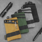 Kosibate Tactical EDC Molle Pouch Mini Wallet Card Holder Belt Waist Pack Durable Nylon Camping Hiking Hunting Outdoor