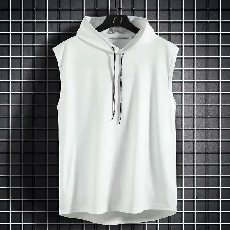 Solid Color 2023 Mens Tank Top Vest Sleeveless Tee Unisex Casual Vest For Spring Summer Autumn