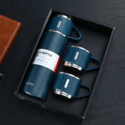 304 Stainless Steel Vacuum Insulated Water Bottle 500ml Portable Coffee Bottle Business Style Travel Thermal Mug