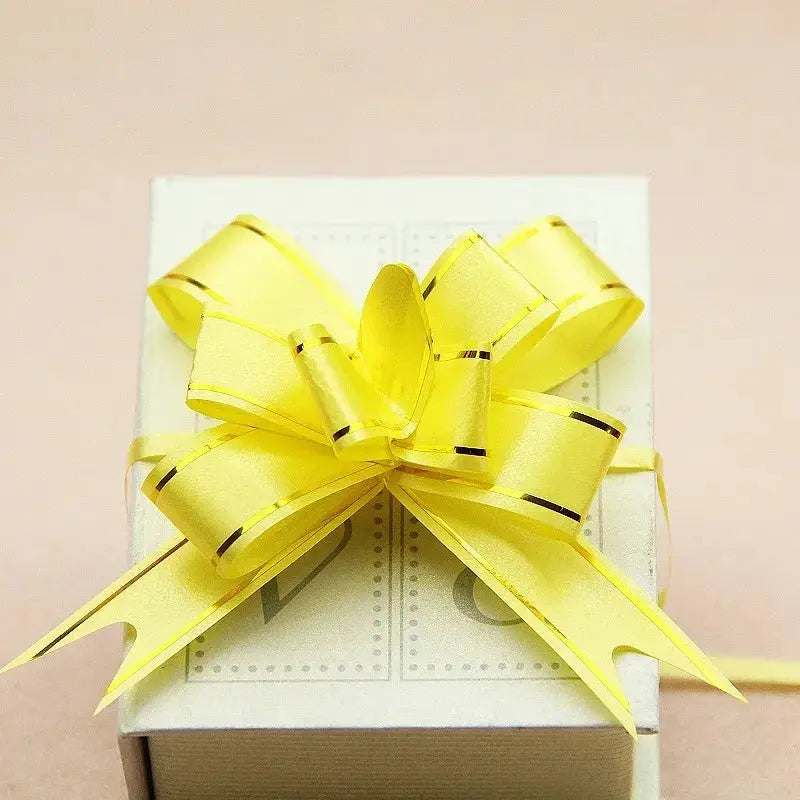 100 Pcs Ribbon Pull Bows Bulk Pack For Party Wedding Christmas Tree Gift Wrapping And Decor