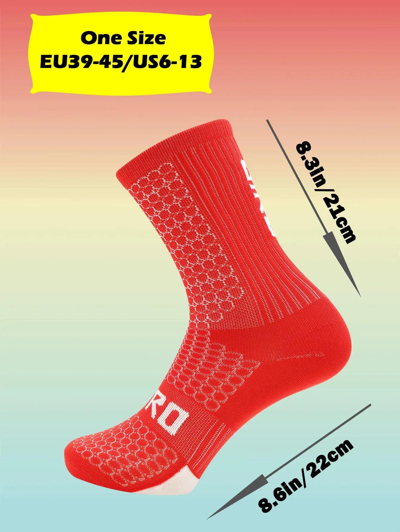Professional Cycling Socks And Compression Socks Breathable For Men And Women For Running And Basketball