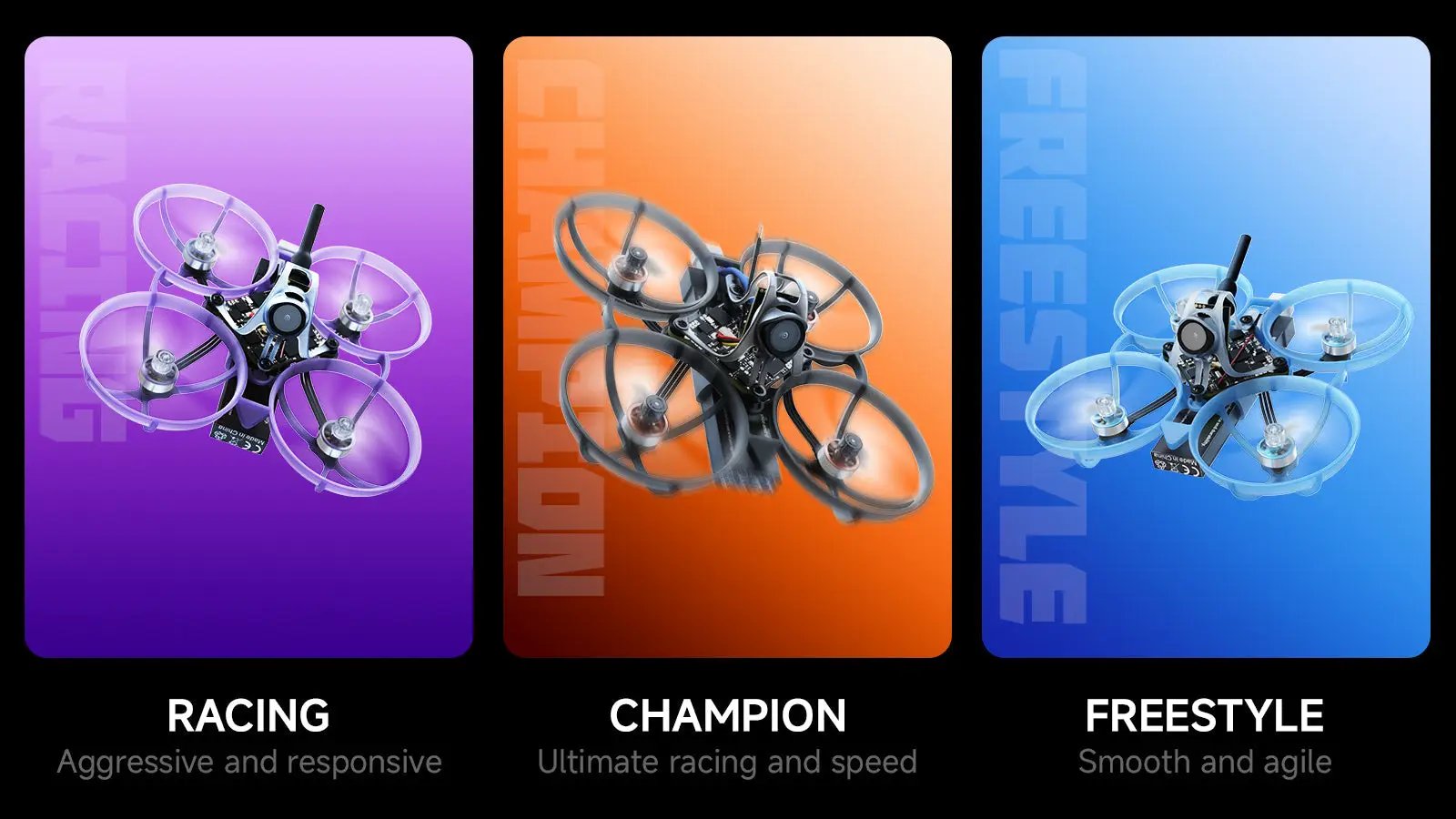 BETAFPV Air75 II ultralight whoop quadcopter by Simples Market – racing, champion and freestyle versions