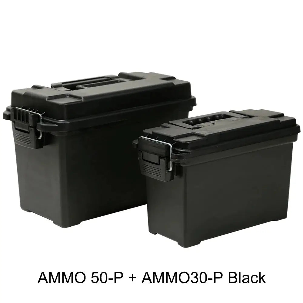 Plastic Ammo Box Safe Storage For Ammunition Hunting Survival Gear Multipurpose Lightweight High Strength Case