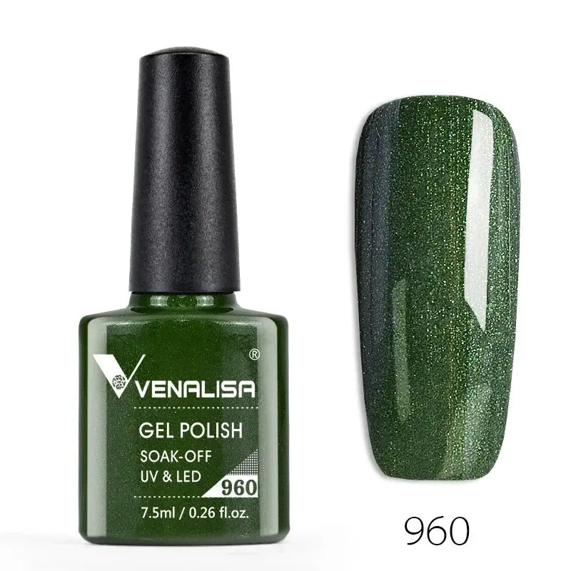 Venalisa Nail Gel Polish Set 60 Colors TPO Free HEMA Free Odorless Soak Off UV LED Curing