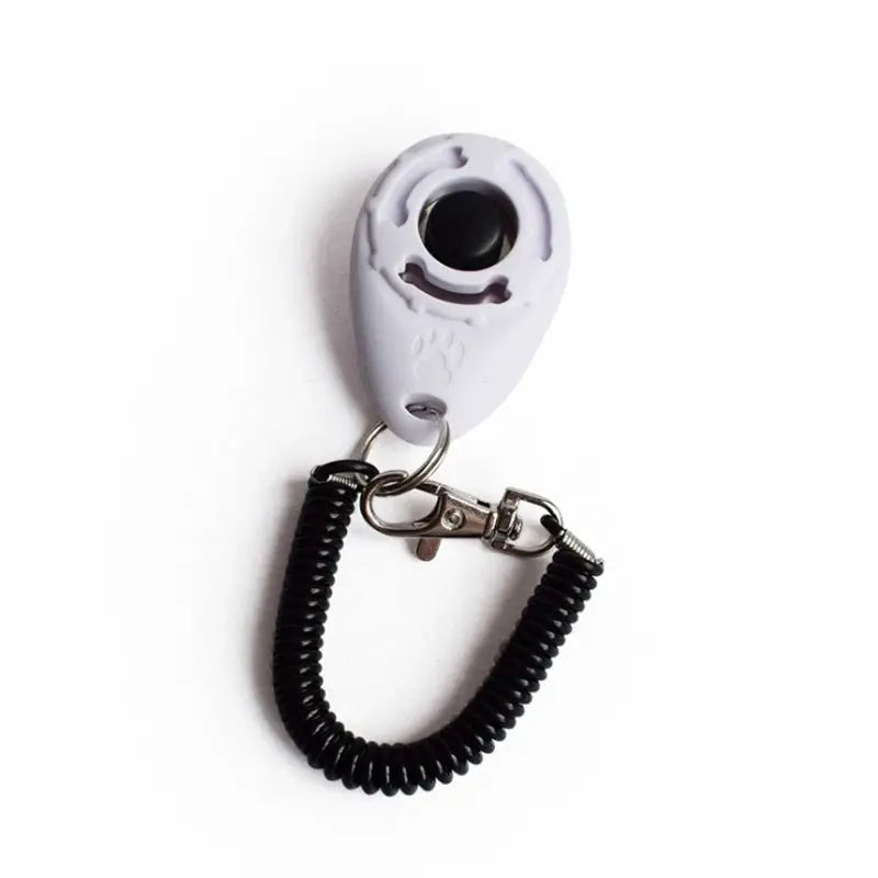 Dog Training Clicker For Dogs And Cats With Adjustable Wrist Strap Plastic Trainer Aid Sound Feedback